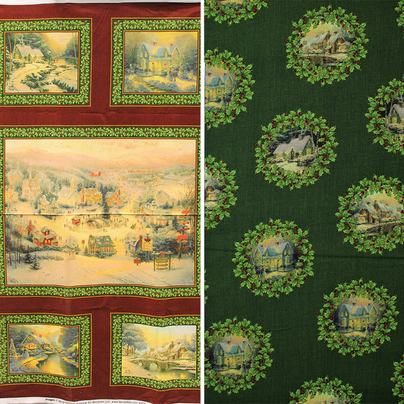 Spirit of Christmas - 45" - 100% Cotton