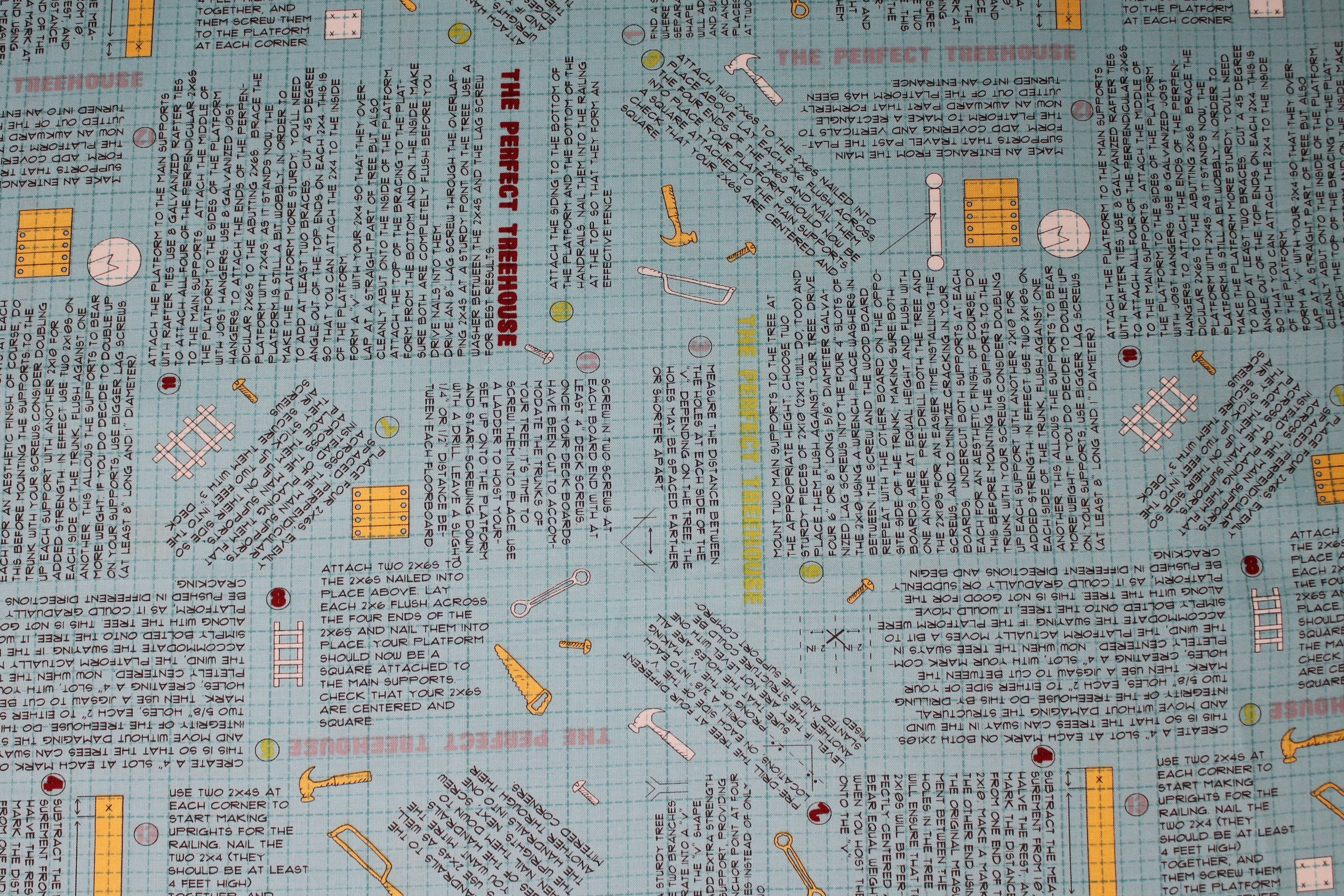 The Treehouse Club - 45" - 100% cotton - Image 2