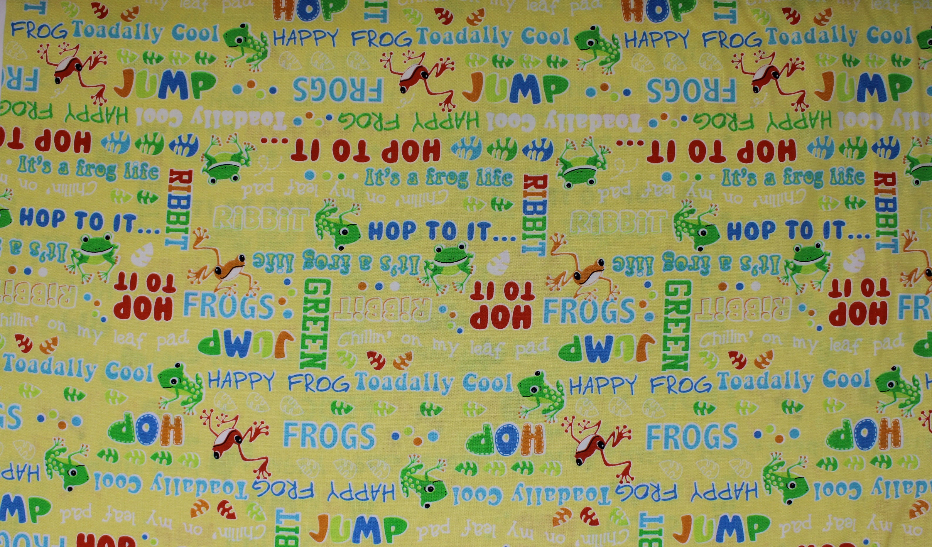Toadally Cool Glow - 45" - 100% Cotton - Image 8