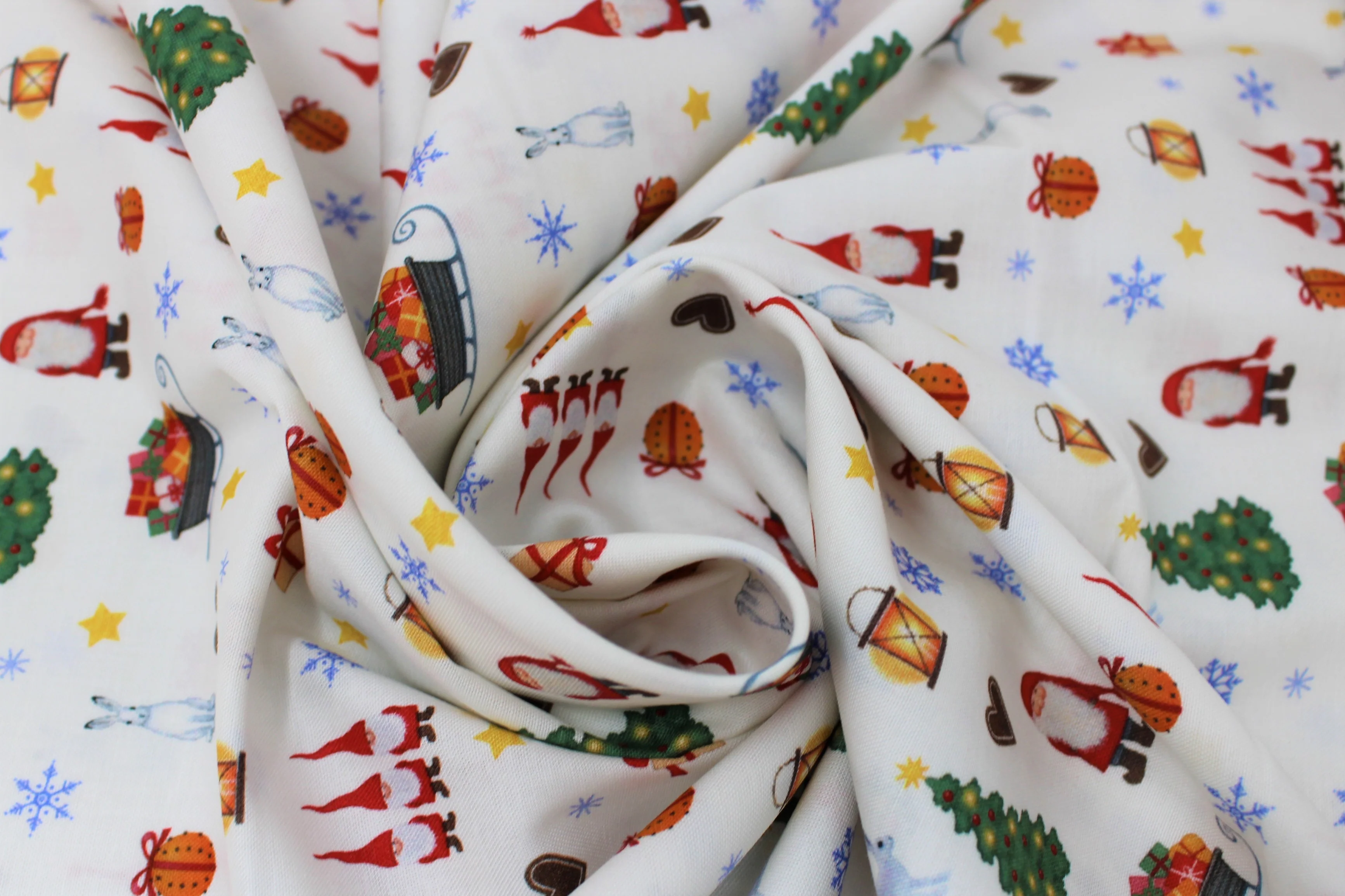 Tomtens Christmas - 45" - 100% Cotton - Image 5