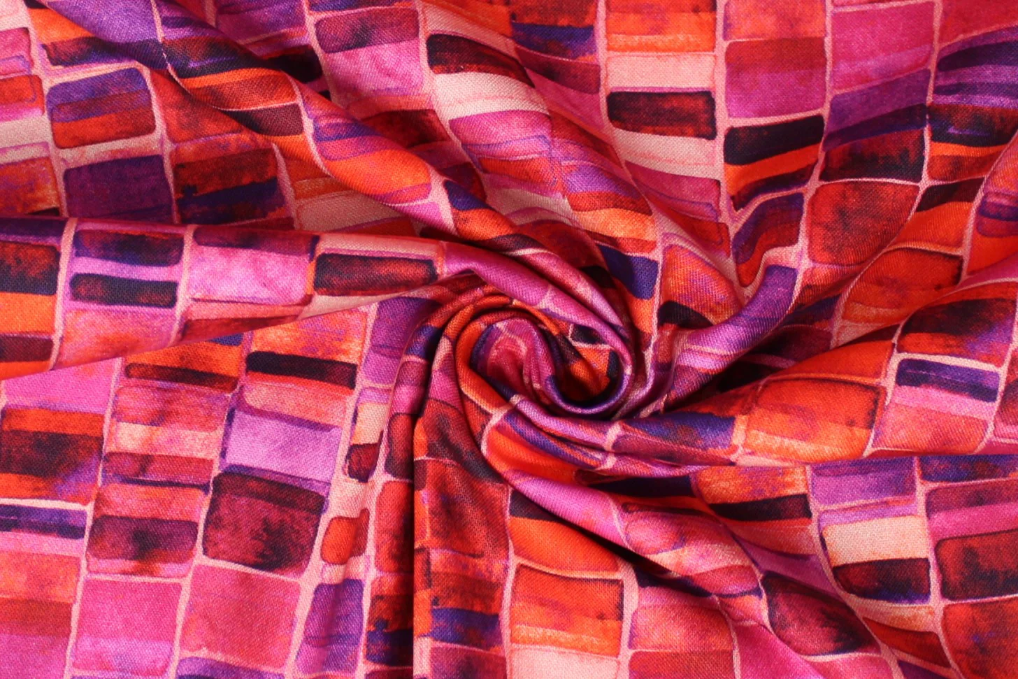 Watercolor Geometry - 45" - 100% cotton - Image 13