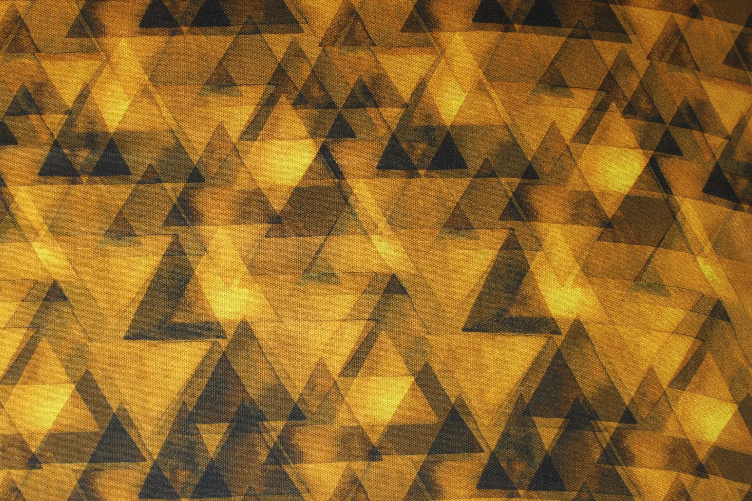 Watercolor Geometry - 45" - 100% cotton - Image 2