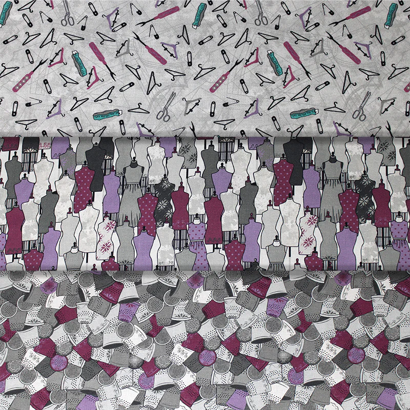 Sew Sew Sew It - 45'' - 100% cotton