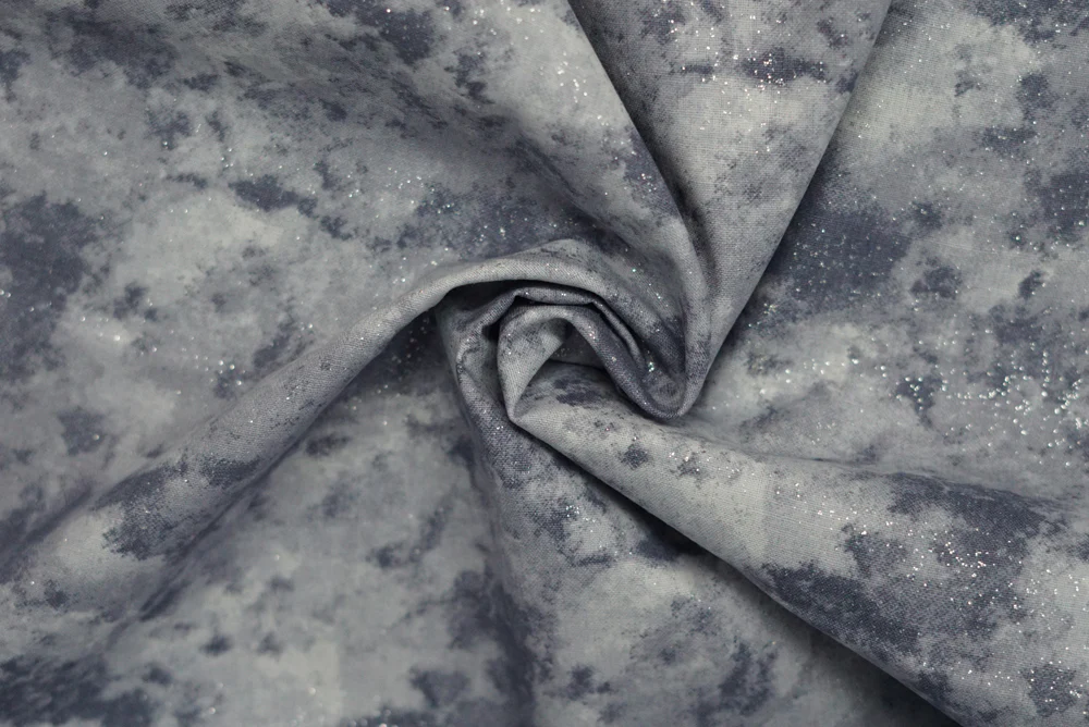 Marbled Cotton with Glitter - 44" - 100% Cotton - Image 10