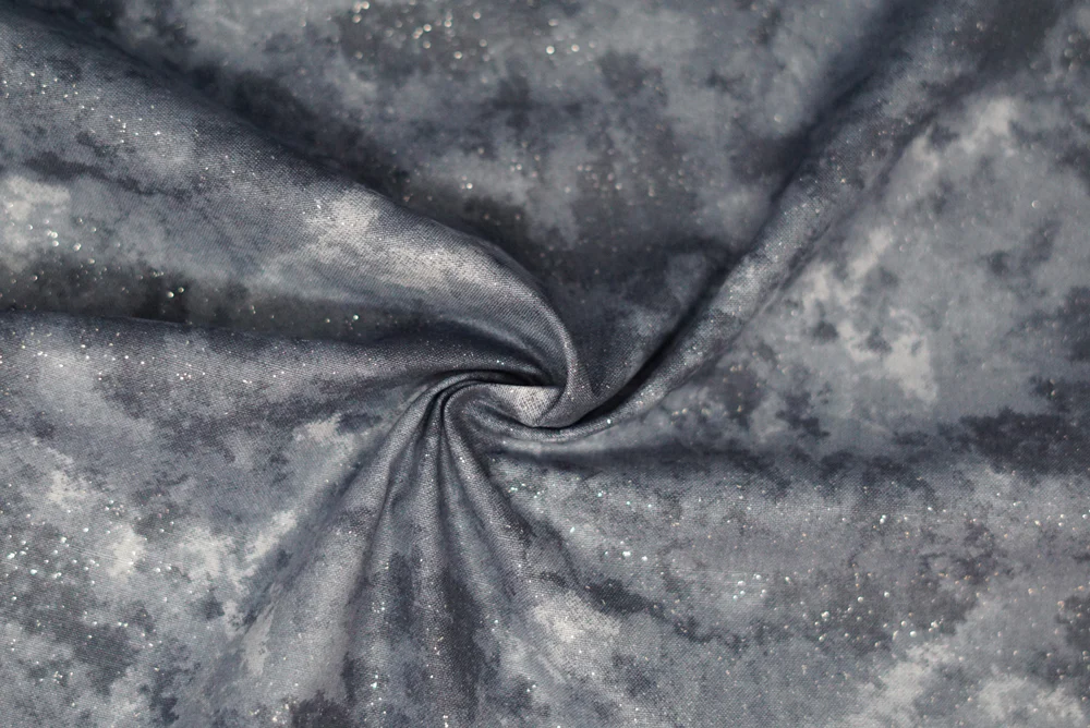 Marbled Cotton with Glitter - 44" - 100% Cotton - Image 13