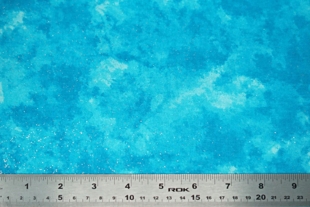 Marbled Cotton with Glitter - 44" - 100% Cotton - Image 21