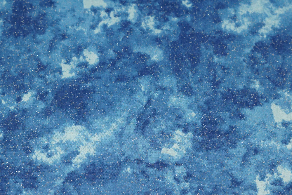 Marbled Cotton with Glitter - 44" - 100% Cotton - Image 23