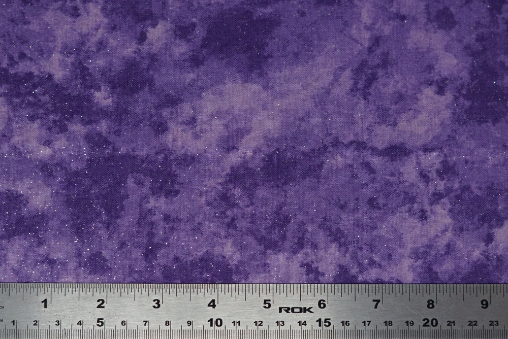 Marbled Cotton with Glitter - 44" - 100% Cotton - Image 27